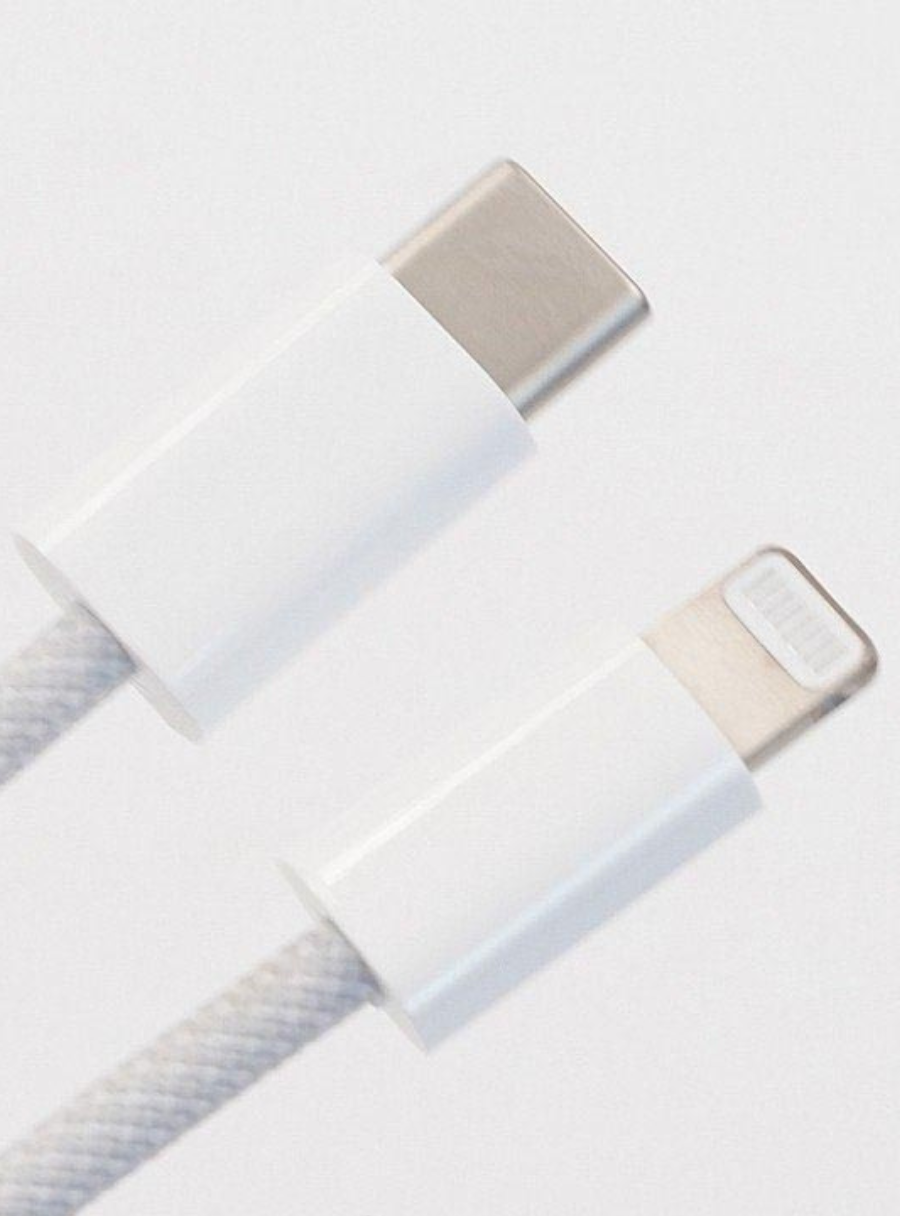 Câble de charge USB‑C VERS LIGHTNING 60 W GREY (1m)