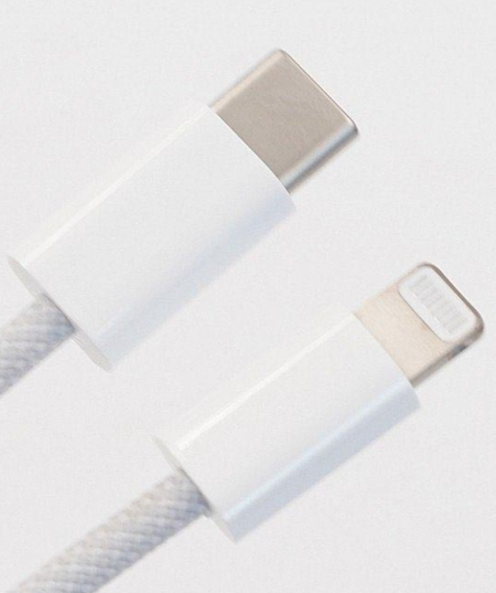 Câble de charge USB‑C VERS LIGHTNING 60 W GREY (2m)