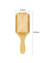 Brosse a cheveux naturels en Bambou