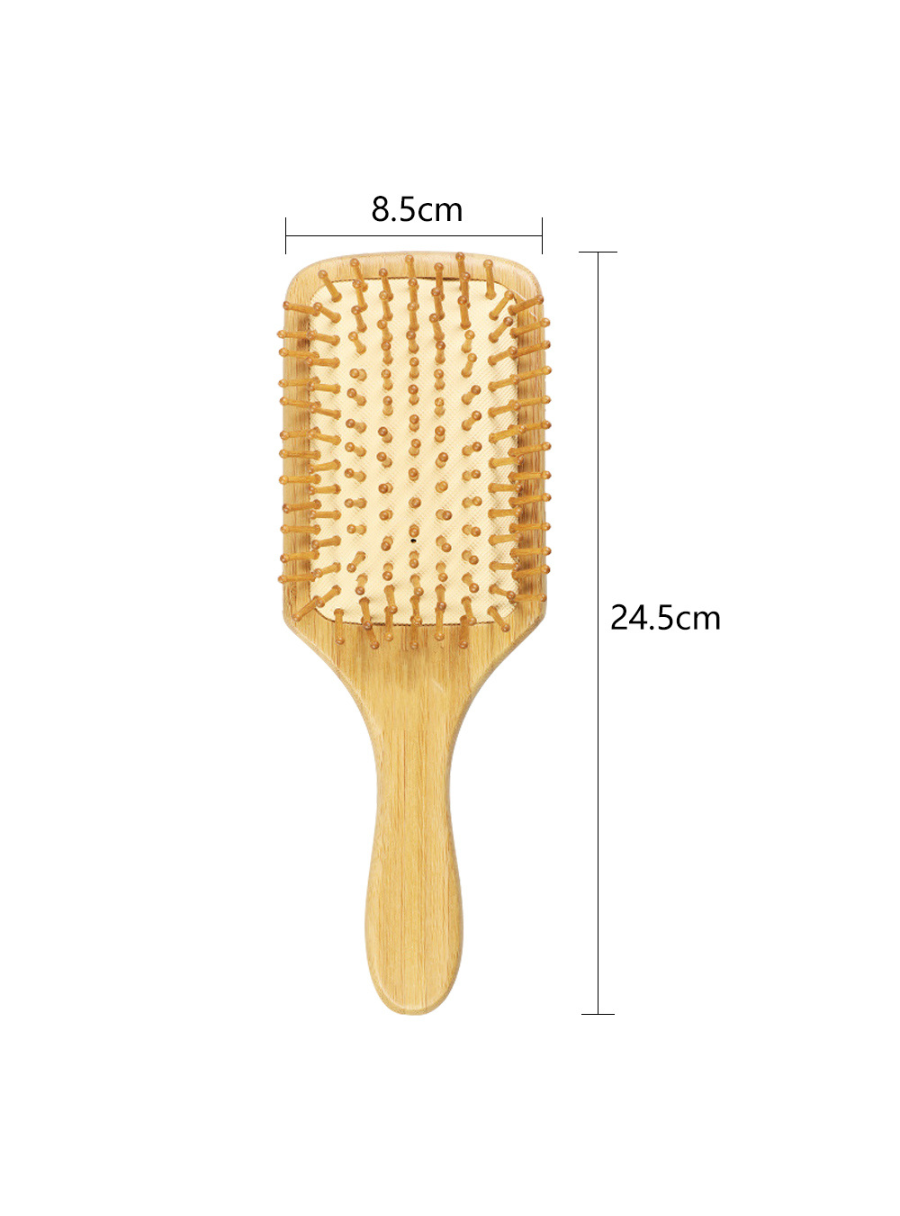 Brosse a cheveux naturels en Bambou