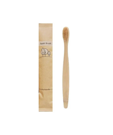 1 Brosse à Dents en Bambou Naturel