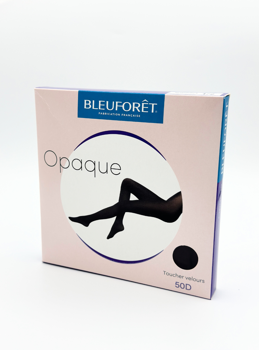 Collants BLEUFORET Atlantique Bleu velouté 50 deniers