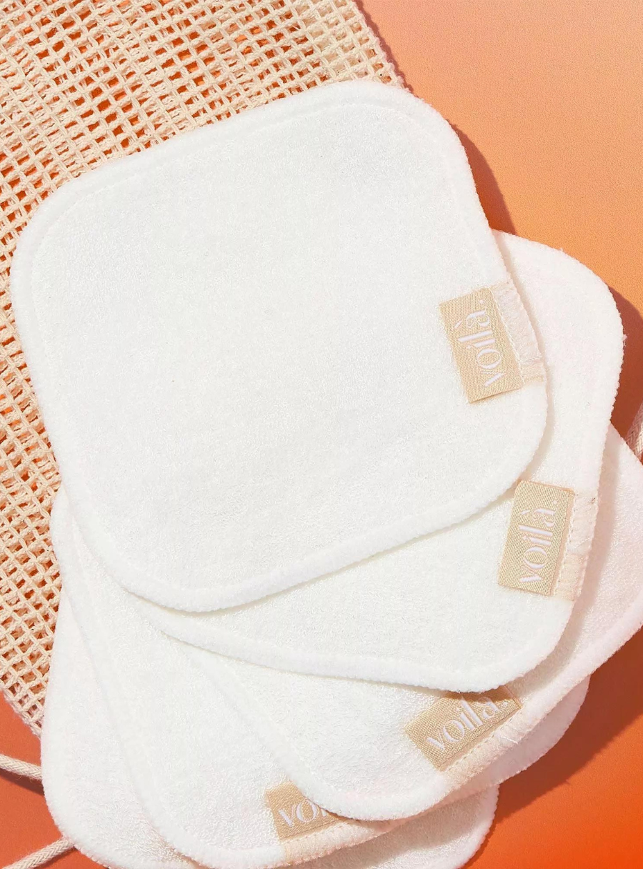 Cotons réutilisables (Lot de 5)